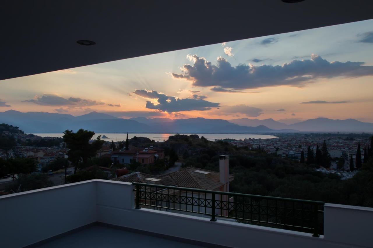 Villa Fedra - Panoramic Sea View Nafplio Exterior foto