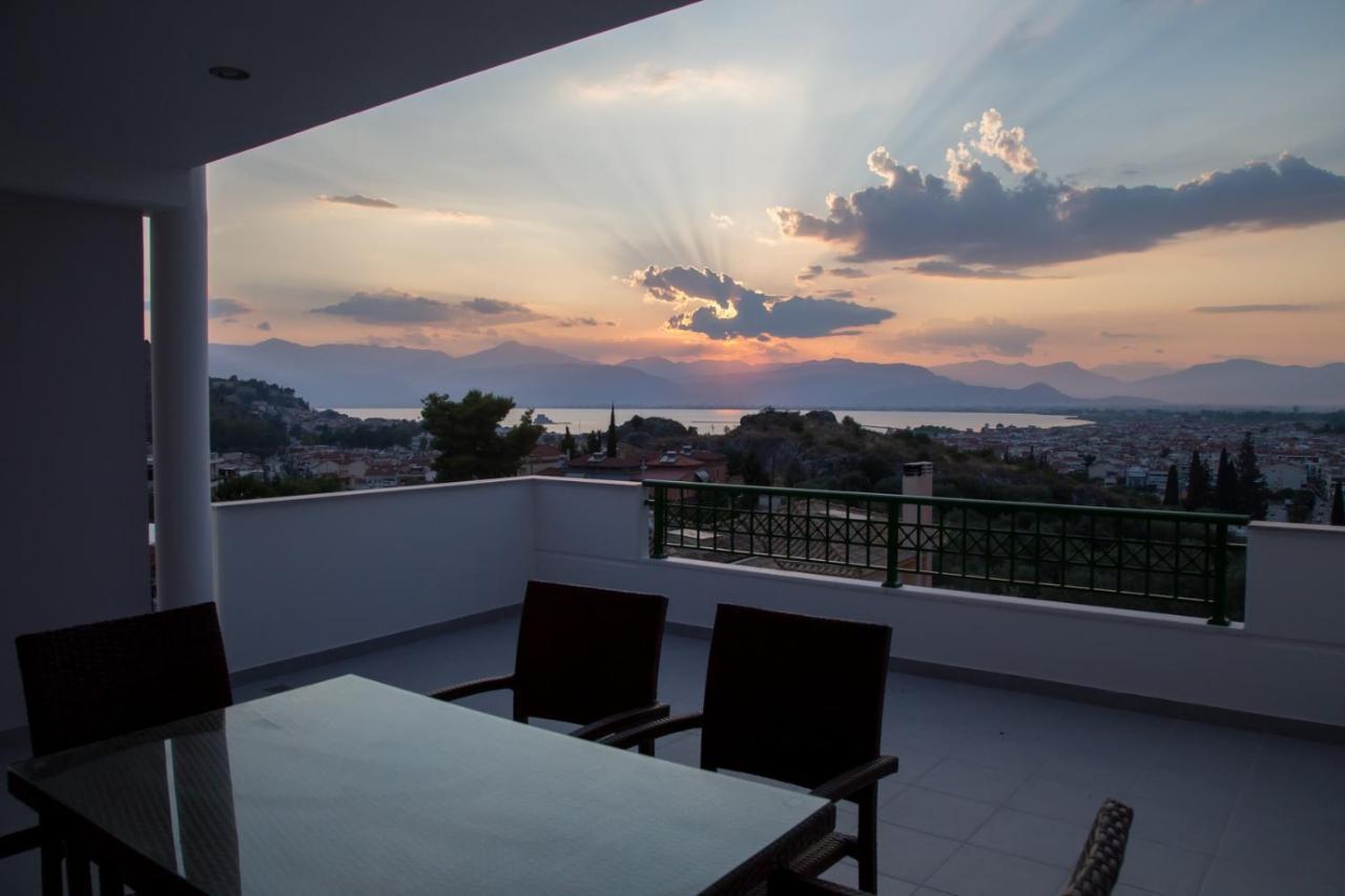 Villa Fedra - Panoramic Sea View Nafplio Exterior foto